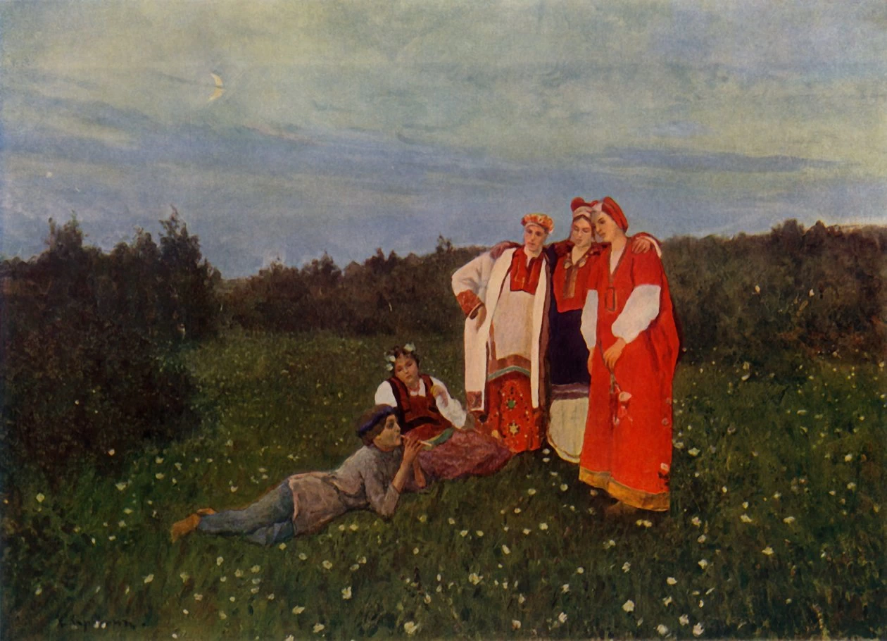 Konstantin Korovin - Canto di primavera, 1892